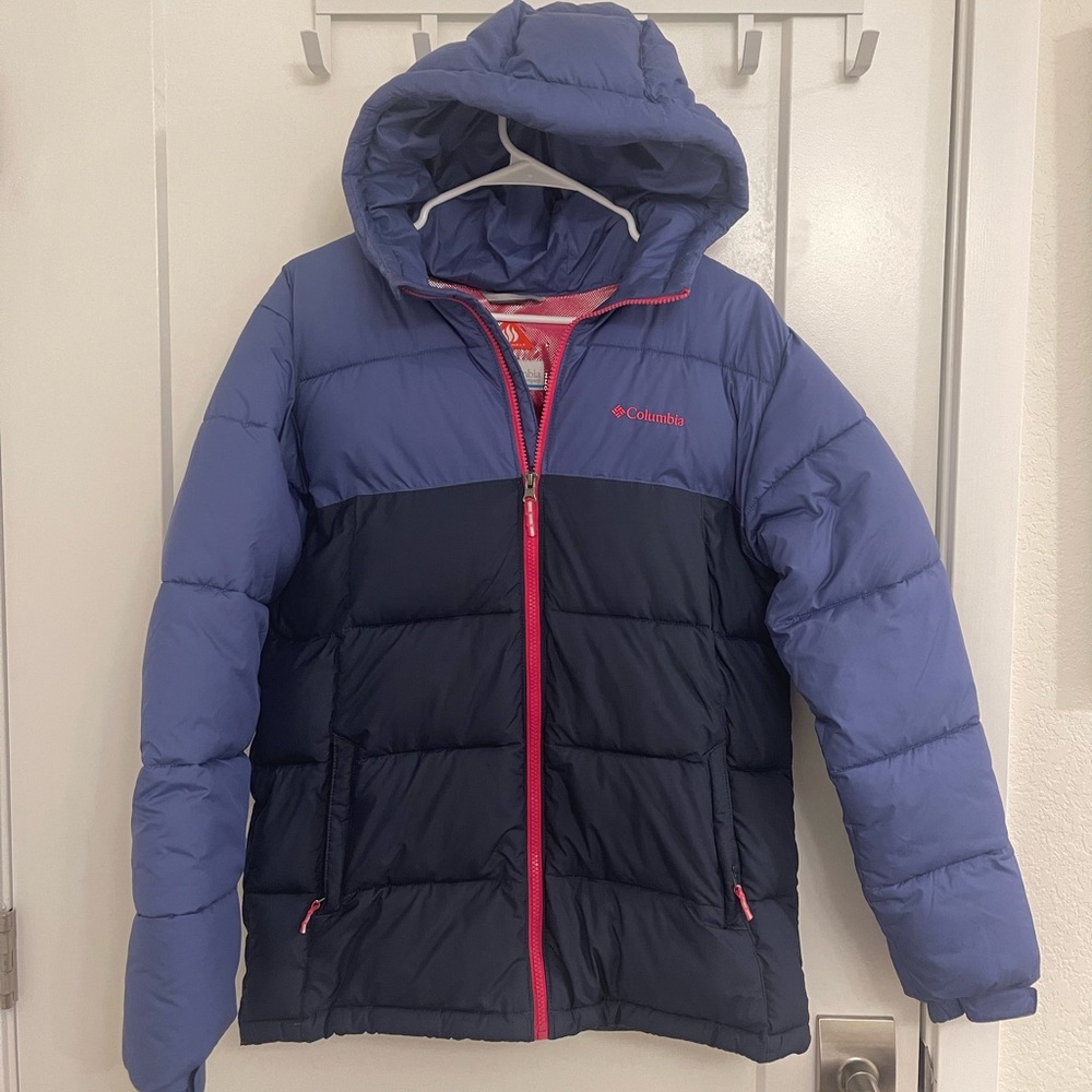 Columbia Kids' Navy Sky‎ Blue Puffer Jacket